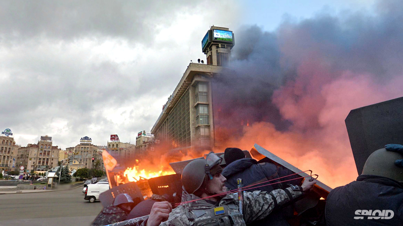 Illustration for article titled These incredible before and after shots of Ukraine are terrifying